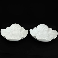 Pair Meissen Germany Molded