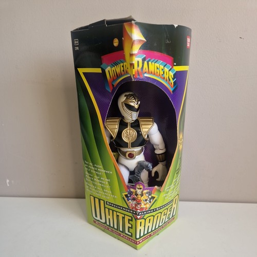 Boxed talking white ranger - talking,