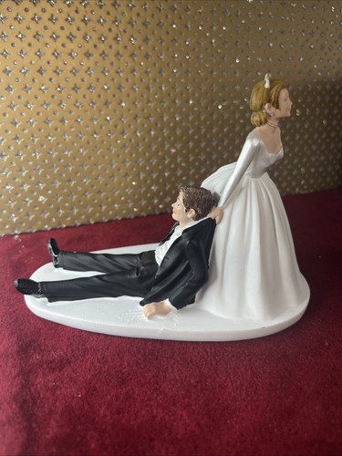Cake topper comico matrimonio