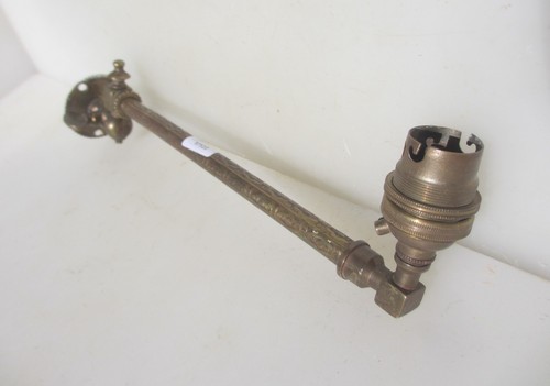 Antique converted brass - converted, gas