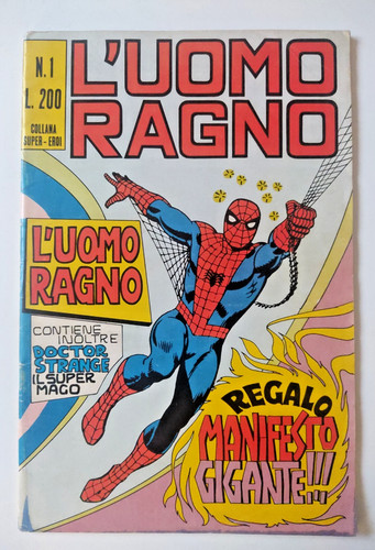 Uomo ragno corno - 1970, di