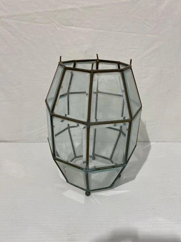 Vintage glass brass - vintage,