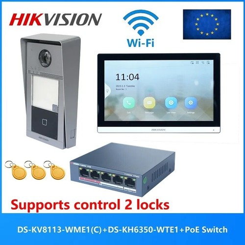 Kit videocitofono hikvision - kit,