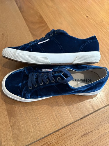 Sneakers superga donna blu - sneakers,