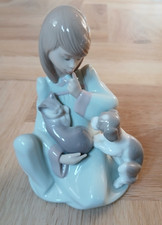 Statuina porcellana Lladro Cat Nap n. 5640