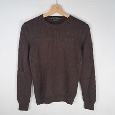 Maglione Ralph Lauren 100% Cashmere marrone taglia M da donna