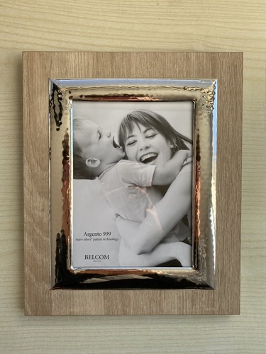 Cornice media argento - media,