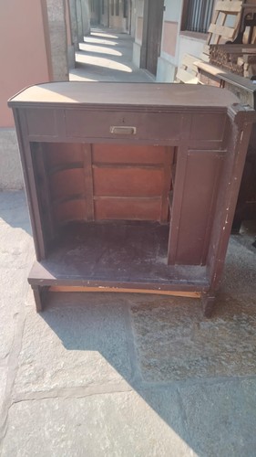 Vecchio mobile cassa - vecchio,