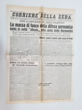 CORRIERE DELLA SERA 7 GIUGNO