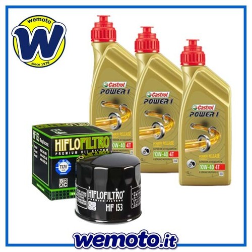 Kit tagliando olio castrol - olio,