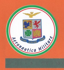 Adesivo Vintage Sticker Autocollant Aufkleber Old School AERONAUTICA MILITARE