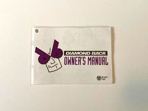 Manuale proprietario bici - , bmx