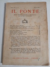 IL PONTE n. 3 Marzo 1951