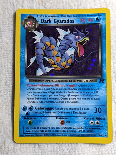 Pokemon dark gyarados holo - -,