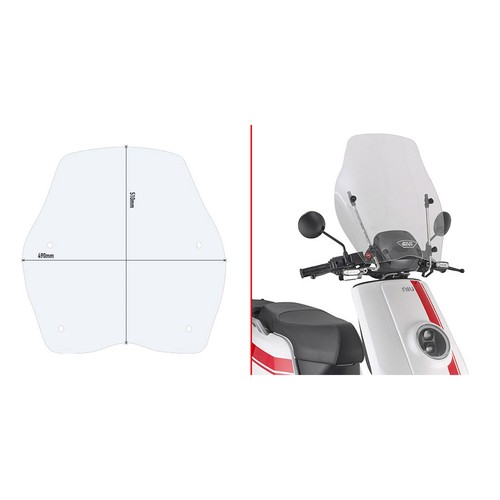 Kit attacchi parabrezza niu - kit,