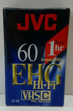 1 x JVC EHG 60 VHS-C VHS Pal