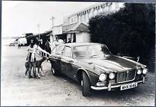 Foto vintage Levriero al guinzaglio Ft 35415 - Stampa 24x37 cm