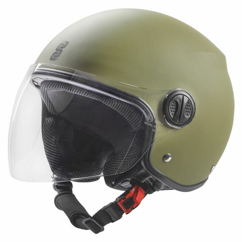 Casco jet aria - oj, verde