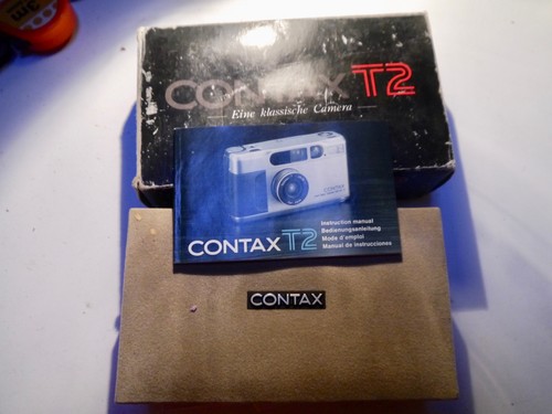 Contax boite notice - contax, t2