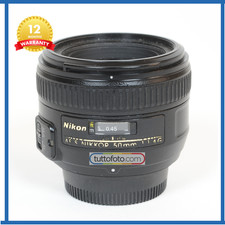 Nikon 50 mm. F. 1,4 G AF-S Nikkor lens