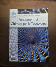 Fondamenti di chimica per le tecnologie 9788836230068 edises università