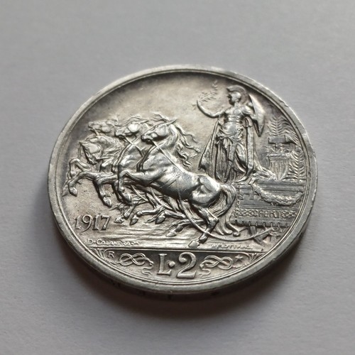 Silver moneta lire - silver,