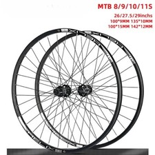 Kit ruote MTB 26/27,5/29 pollici 4 cuscinetti 142 mm 135 mm mozzo tubeless cerchio finito