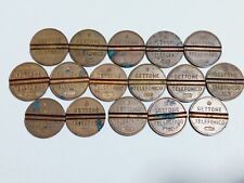 Lotto 16 Gettoni Telefonici Vari Anni e Marche Rari da Collezione CMM IPM ESM