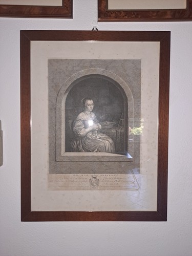 Stampa antica originale metà