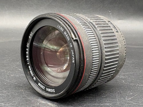 Sigma zoom 200mm - dc, 18-200mm