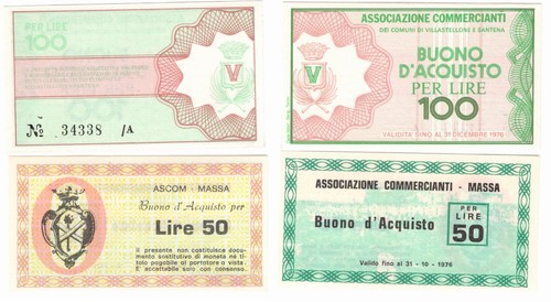 Italia lotto 2 buoni - -,