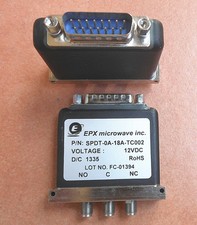 1pz EPX SPDT-0A-18A SPDT-0A-18A-TC002 12V/18GHz SMA RF interruttore coassiale