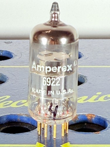 Amperex 6922 e88cc gold - 6922, pin
