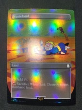 MTG Wasteland Borderless Foil