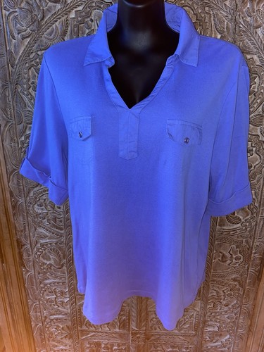 Shirt donna karen scott blu - t-shirt,
