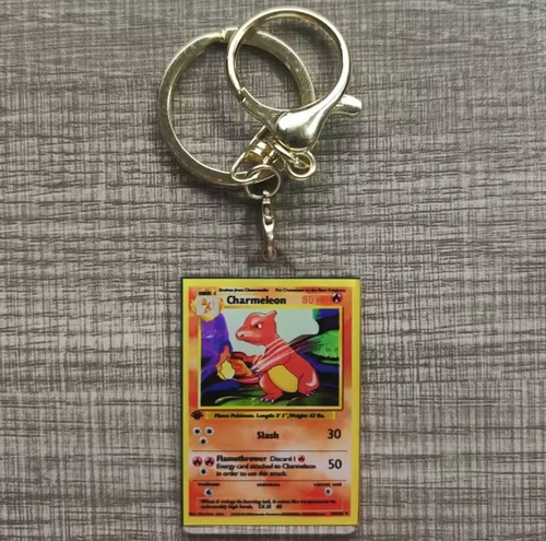 Portachiavi carte pokemon - portachiavi,