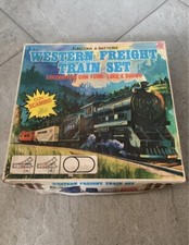 Pista Trenino Western Freight Train Set