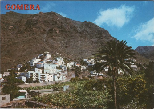 Cartolina veduta gomera - veduta,