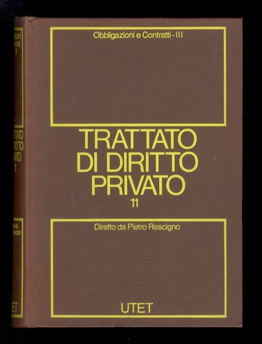 Trattato diritto privato - trattato,
