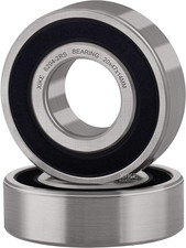 2 Pezzi 6204-2RS Cuscinetti a