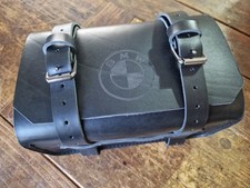 Borsa porta attrezzi enduro in cuoio nero bmw enduro 