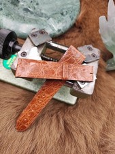 Cinturino Omega Vintage Nuovo Extrapiatto 20mm Attacco Fibbia 16mm