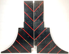 WURLITZER 1700 Originale MECCANISMO SIDE COVER COPPIA Sinistro Destro Trim Jukebox Vintage