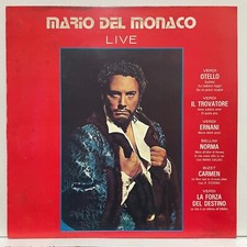 Mario Del Monaco Live; vinyl