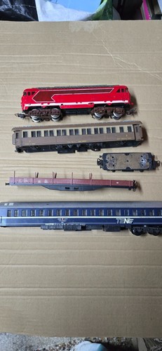 Lotto locomotiva vagoni - lotto, +