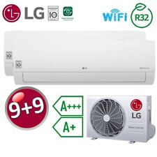  Climatizzatore 9000+9000 dual split LG Libero Smart WiFi ThinQ DualCool A+++ / 