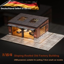 Diorama 1/64 auto garage