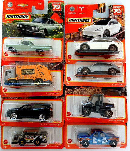 Matchbox lotto 8 modellini - matchbox,