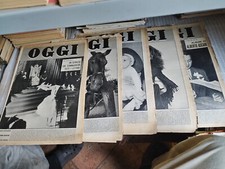 RIVISTA OGGI  . ANNI 50 / 60  - LOTTO