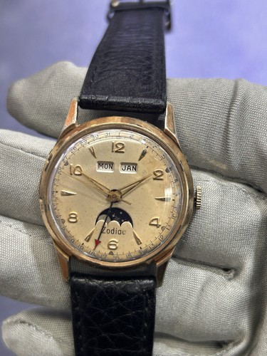 Orologio vintage zodiac - zodiac, tripla